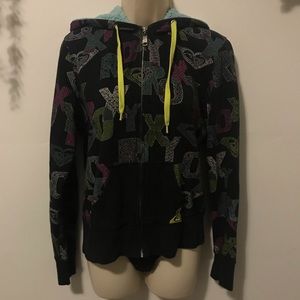 Vintage Roxy zip up jacket